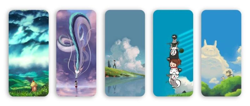 宫崎骏漫画 手机壁纸-淘零网