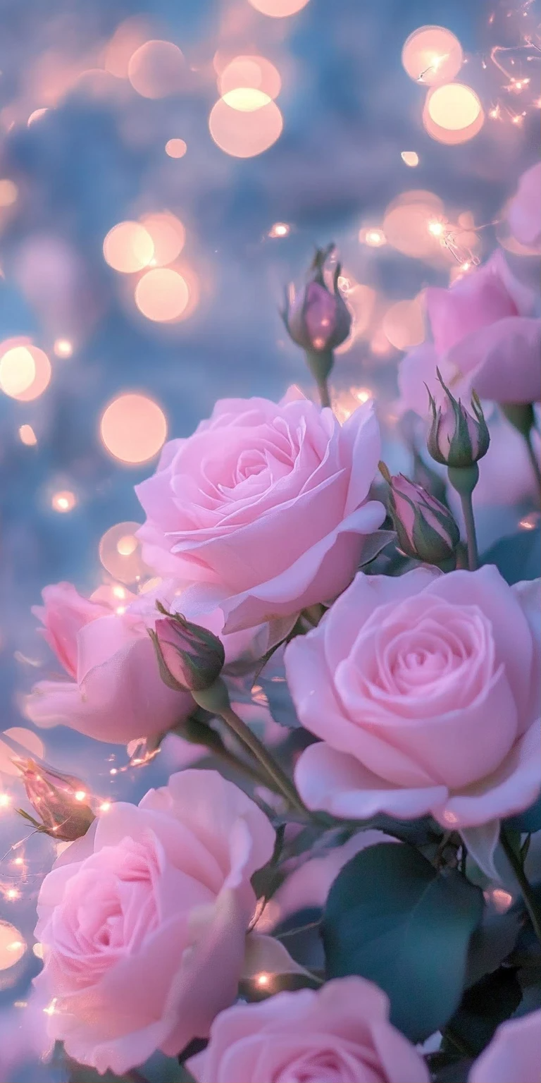 图片[8]-粉色花漾手机壁纸，让屏幕绽放温柔-淘零网