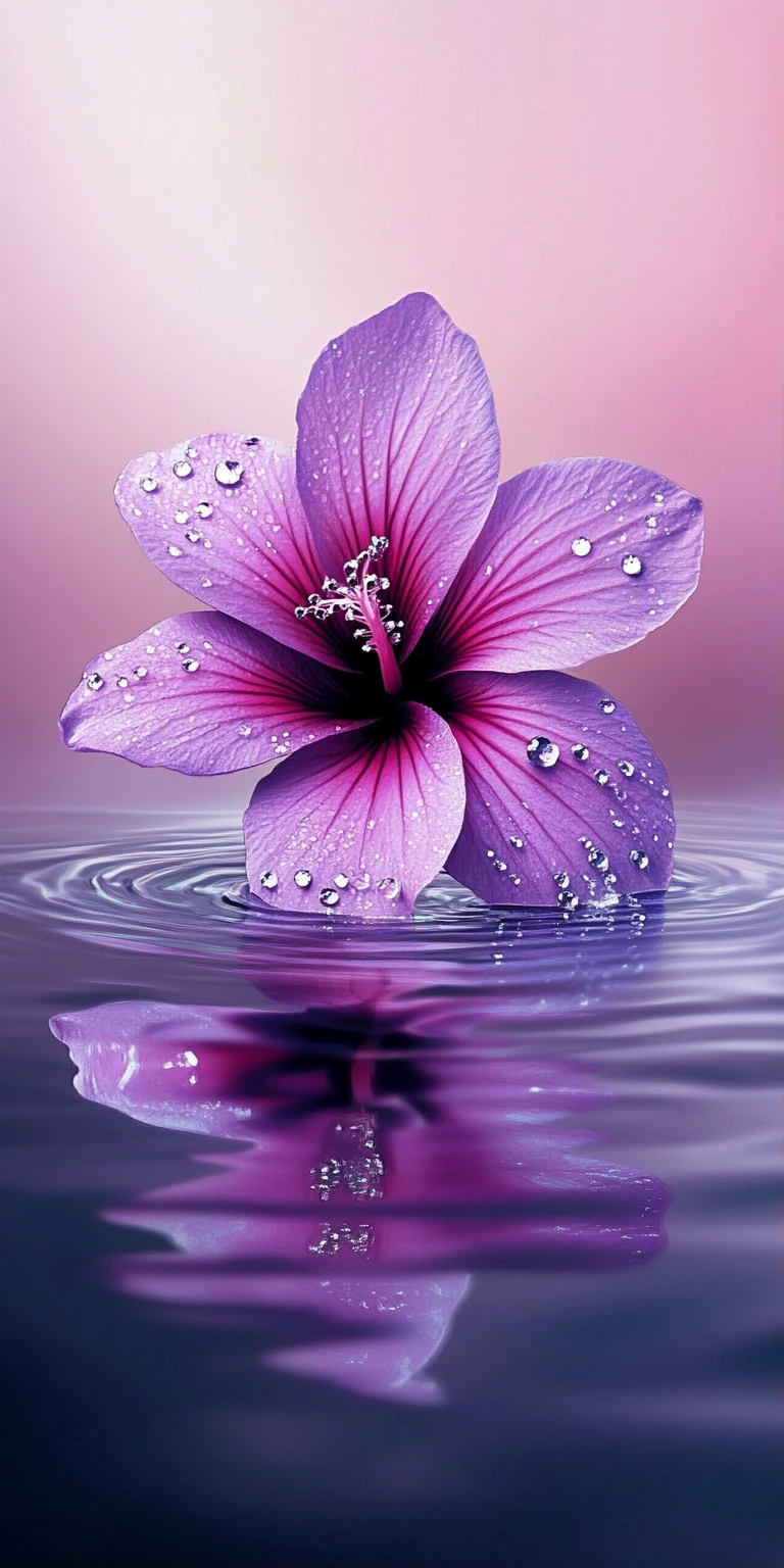 图片[9]-粉色花漾手机壁纸，让屏幕绽放温柔-淘零网