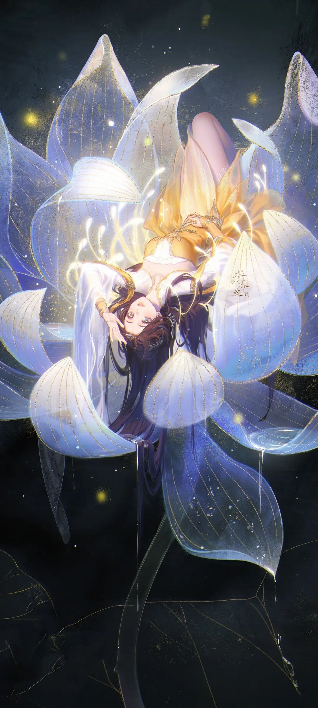 图片[4]-花朵 云曦 嫦娥 厚涂 山 王影璐壁纸-淘零网