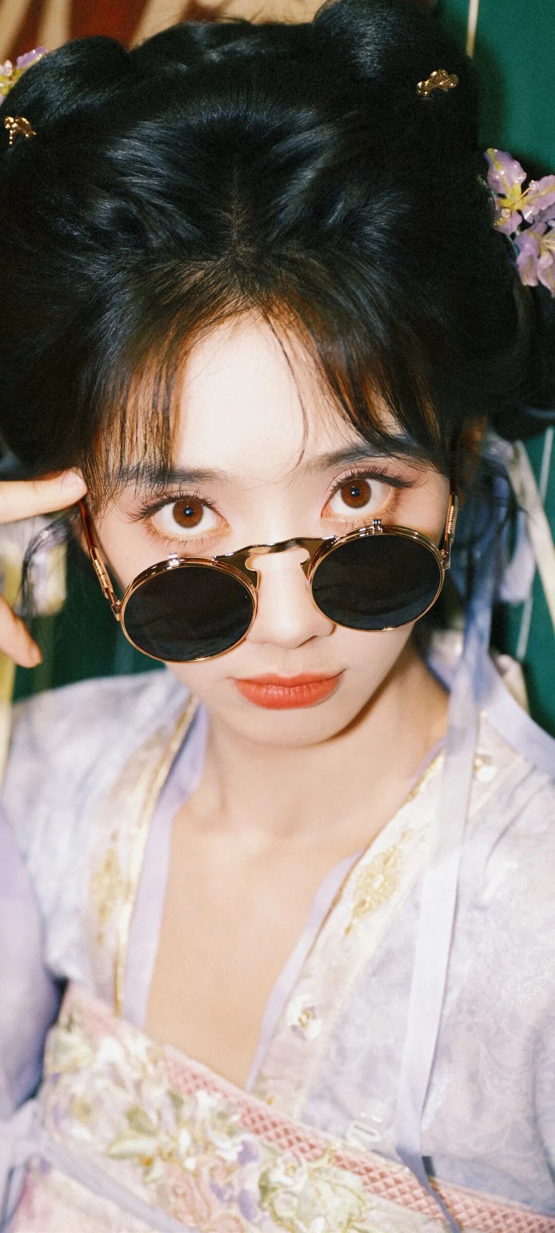 图片[10]-花朵 云曦 嫦娥 厚涂 山 王影璐壁纸-淘零网