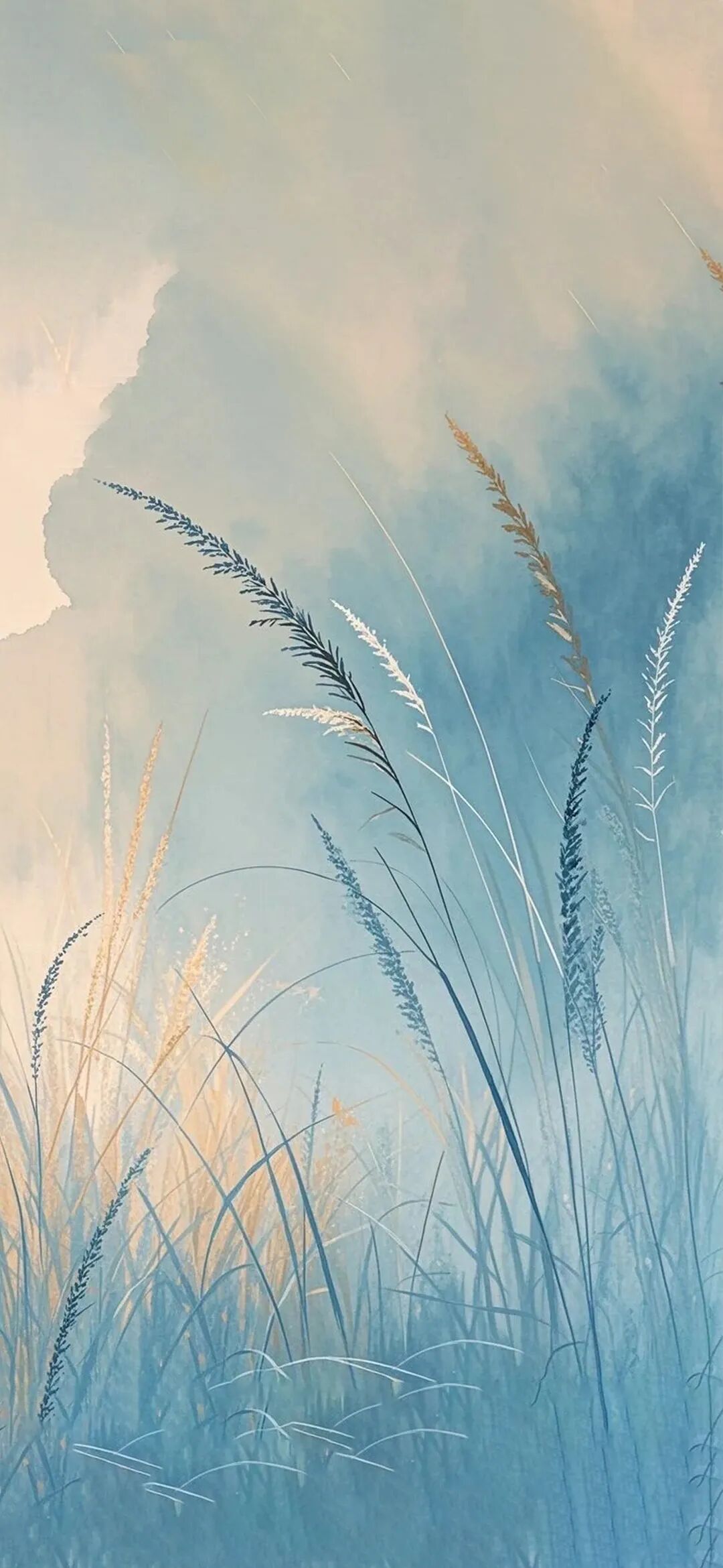 图片[2]-中式写意风 绘画手机壁纸-淘零网