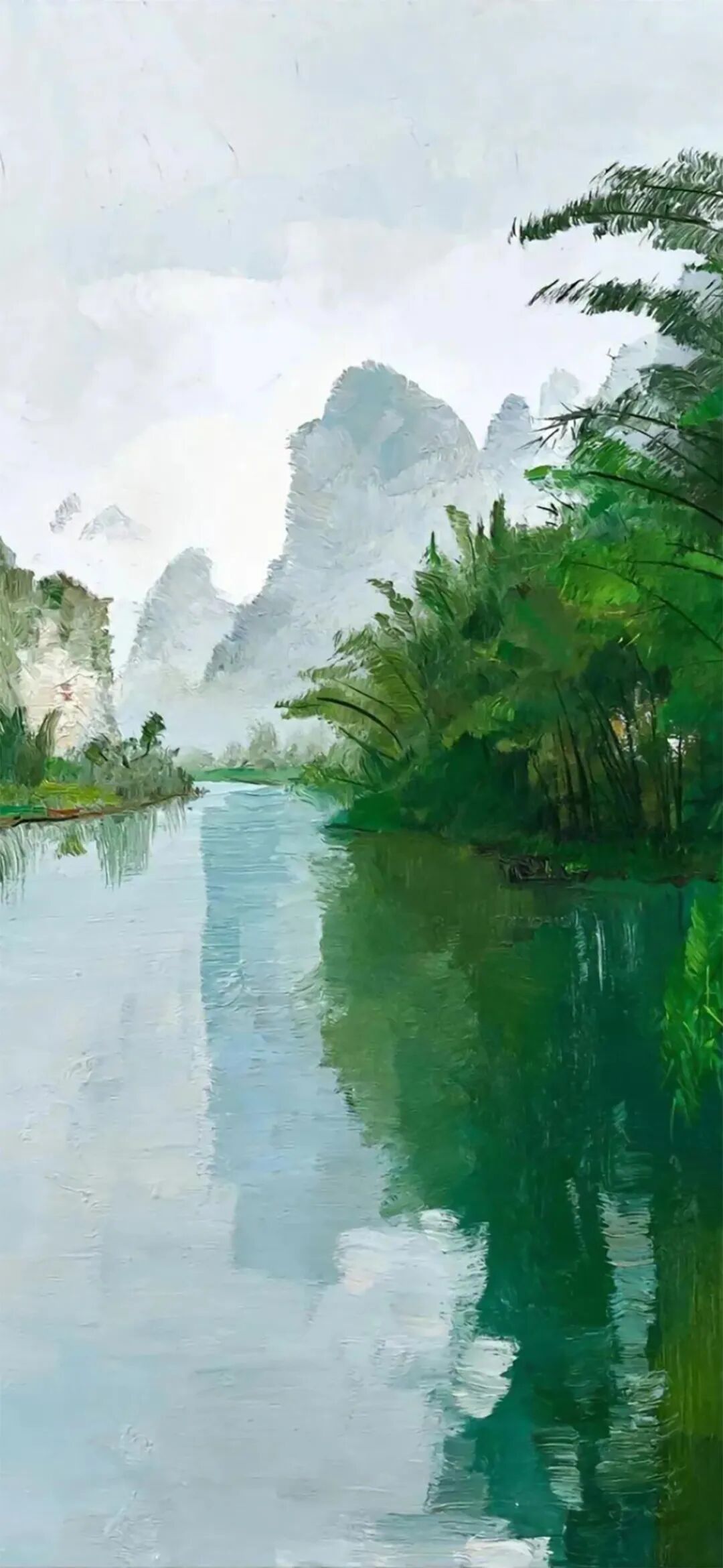 图片[3]-中式写意风 绘画手机壁纸-淘零网