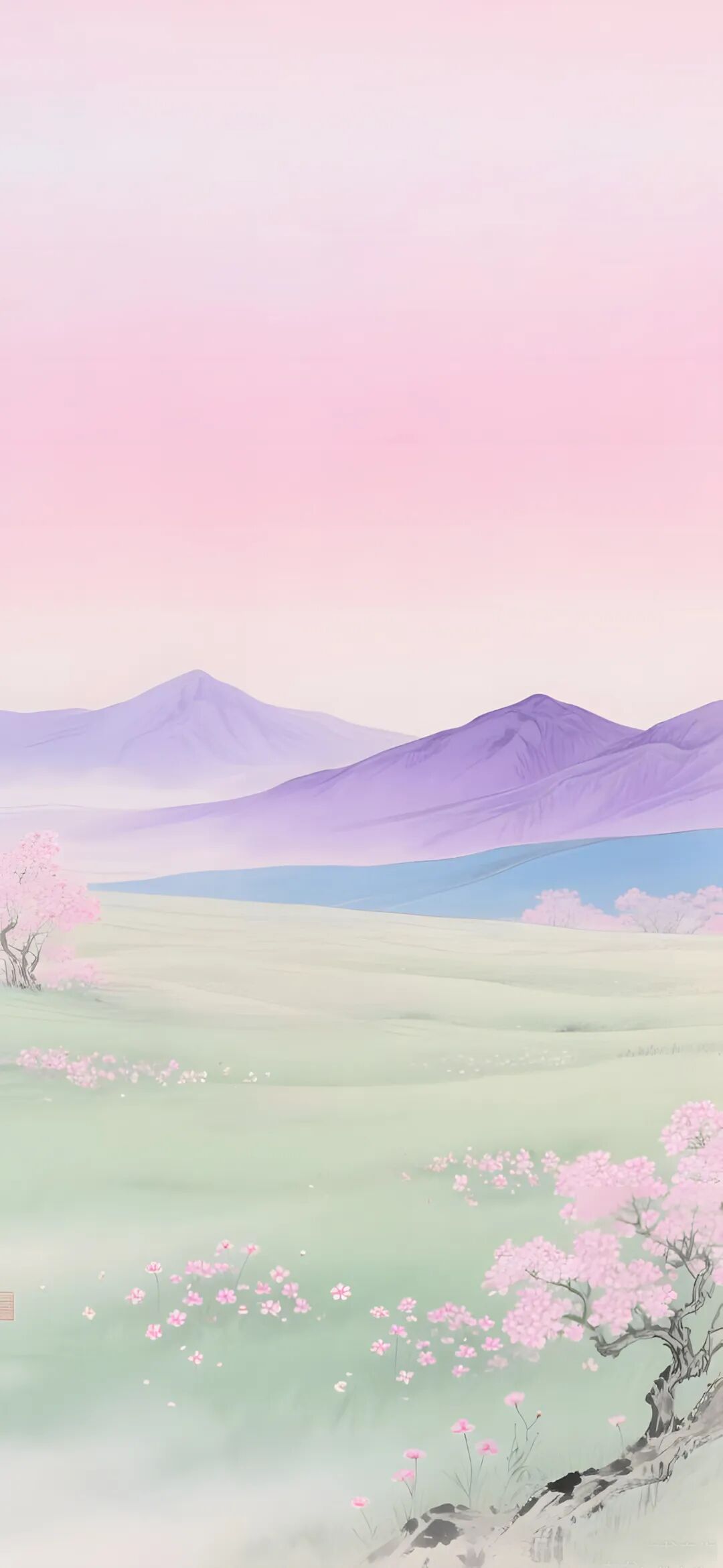 图片[7]-中式写意风 绘画手机壁纸-淘零网