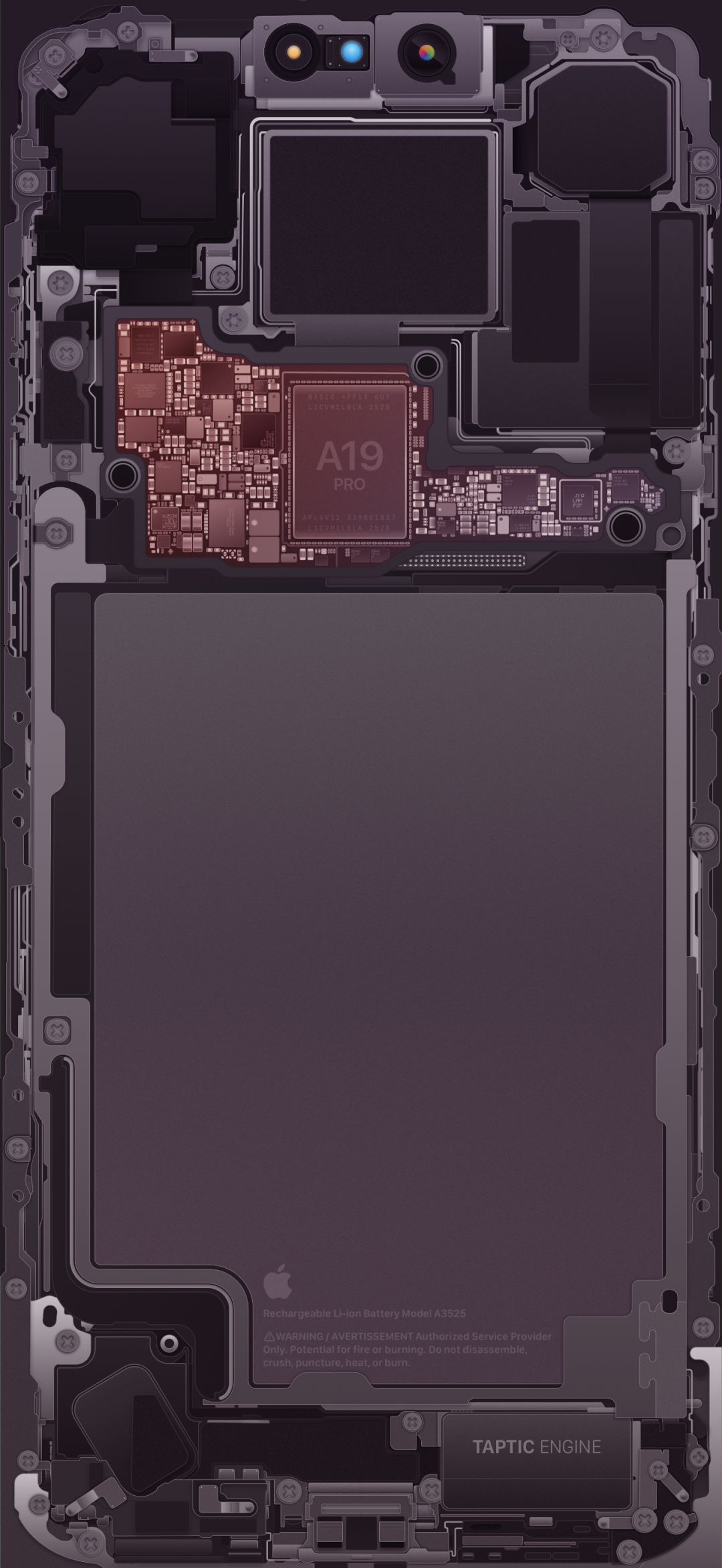 图片[19]-iPhone 17 Pro 系列内部构造壁纸！-淘零网