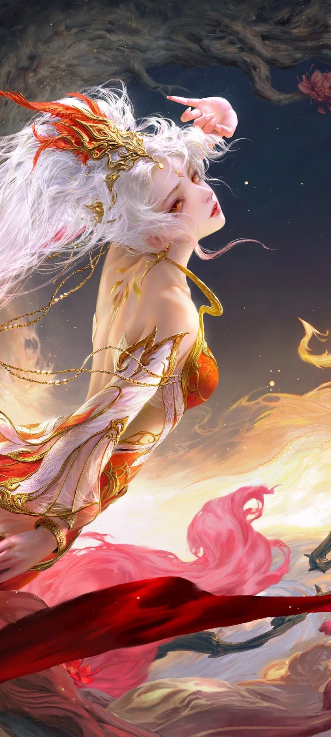 图片[10]-星空 美女 火灵儿 山月 厚涂 二次元-淘零网