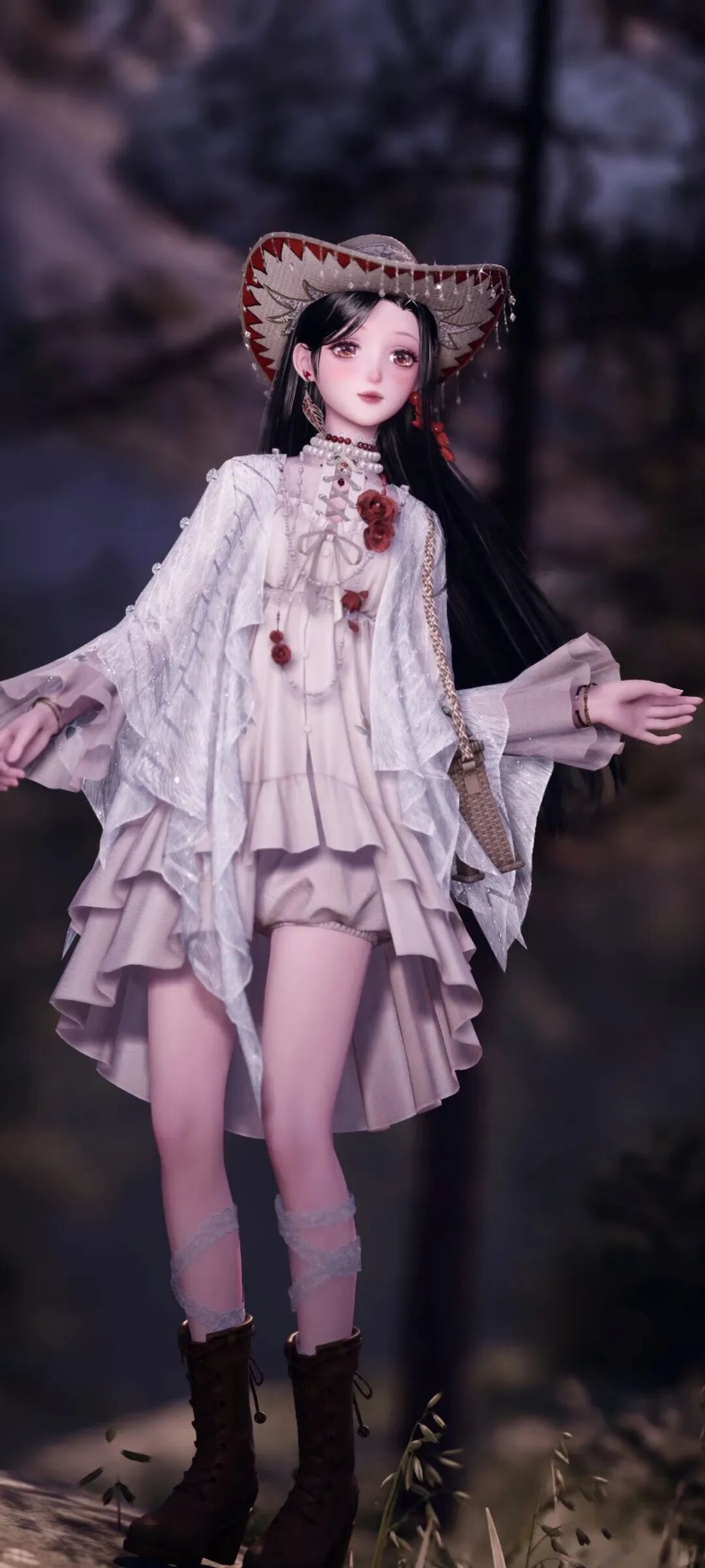 图片[9]-​​ 美女与野兽 山 二次元手机壁纸-淘零网