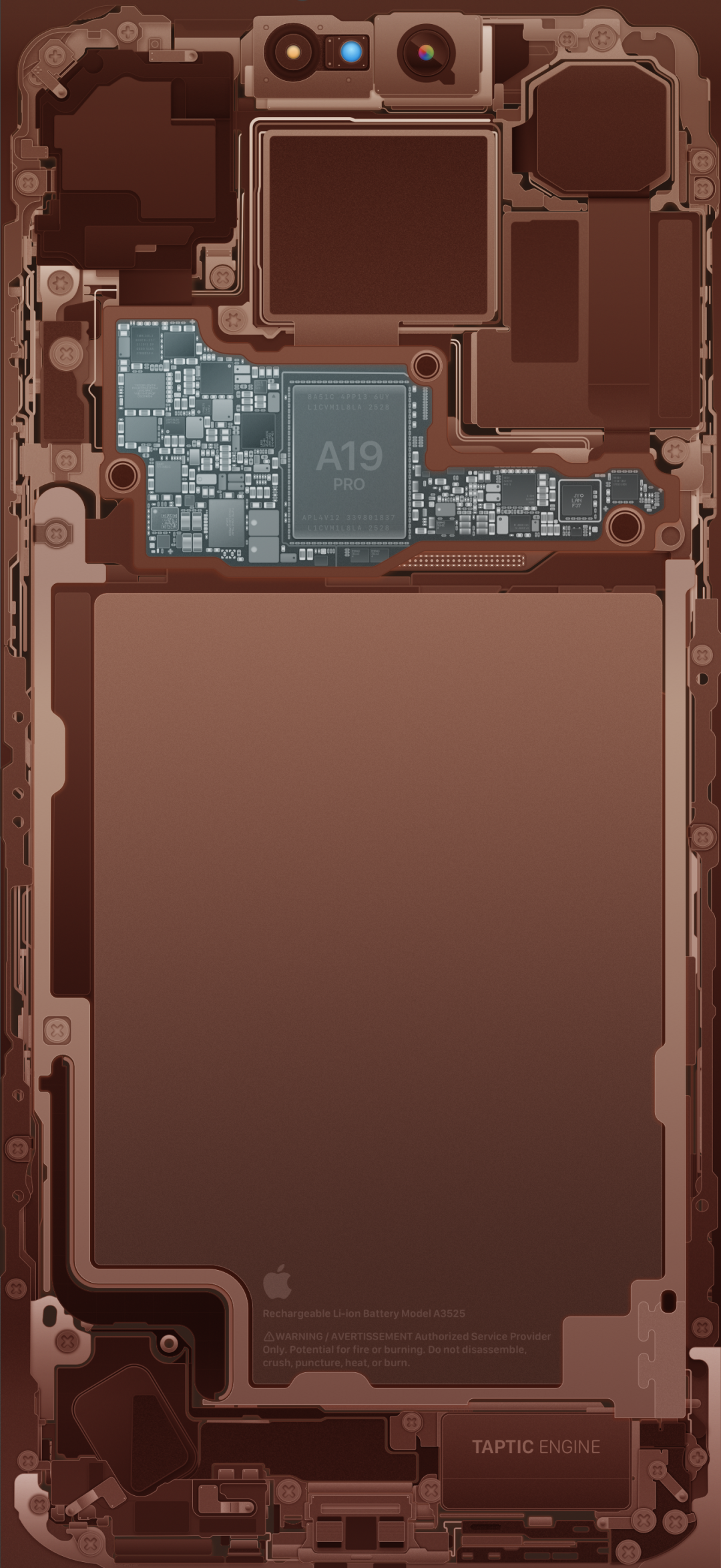 图片[11]-iPhone 17 Pro 系列内部构造壁纸！-淘零网